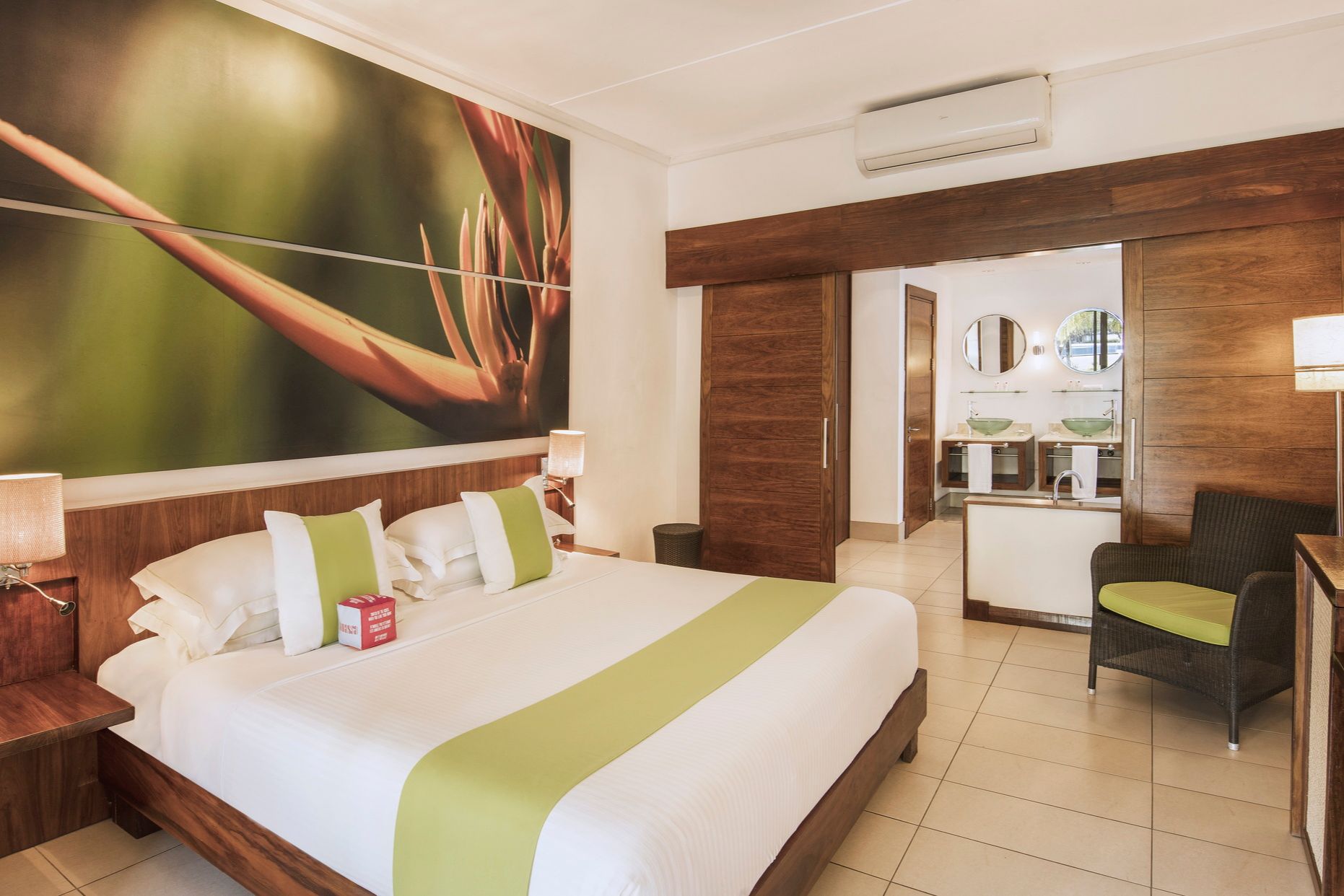 Tamassa Hotel Superior Room bed