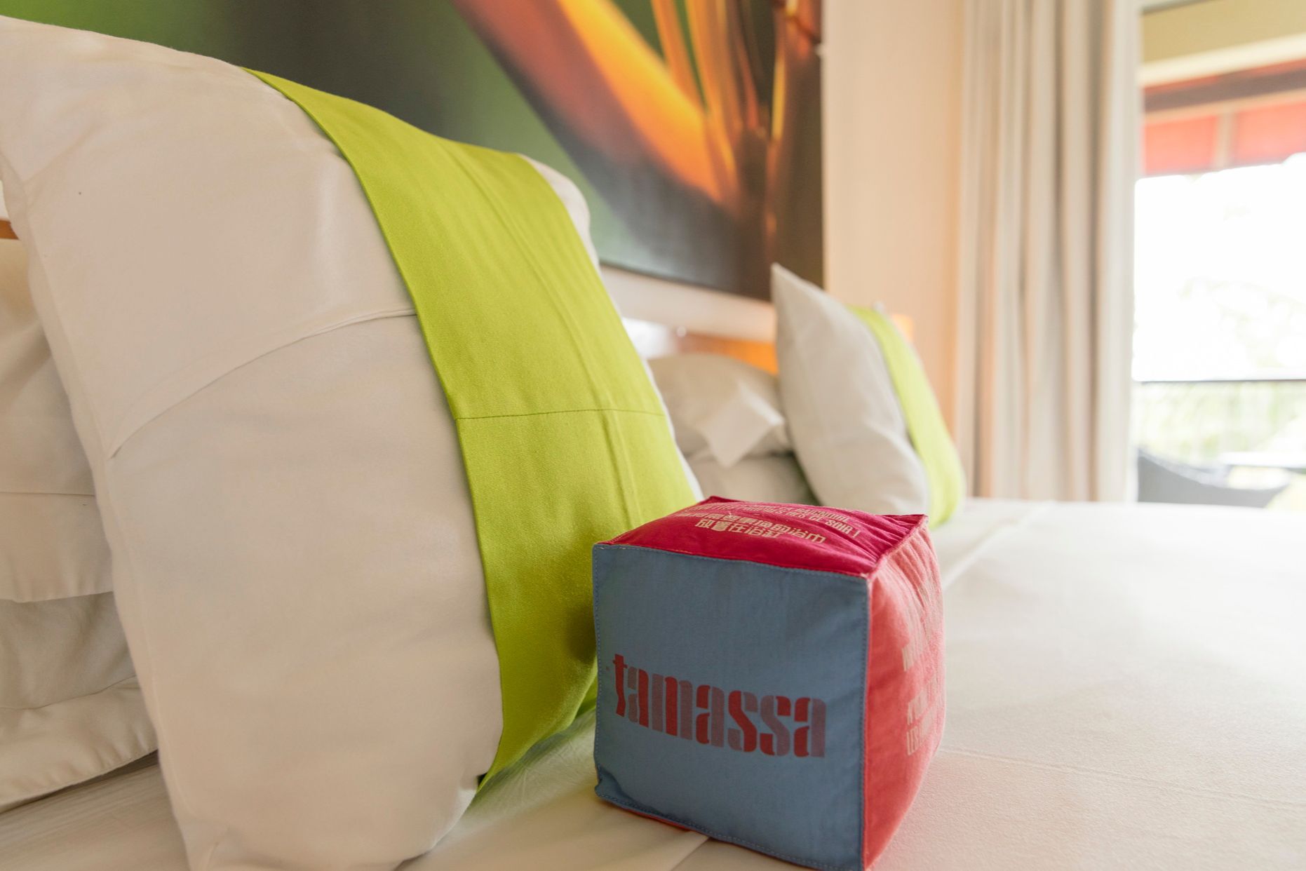 Tamassa Hotel Superior Room with cube